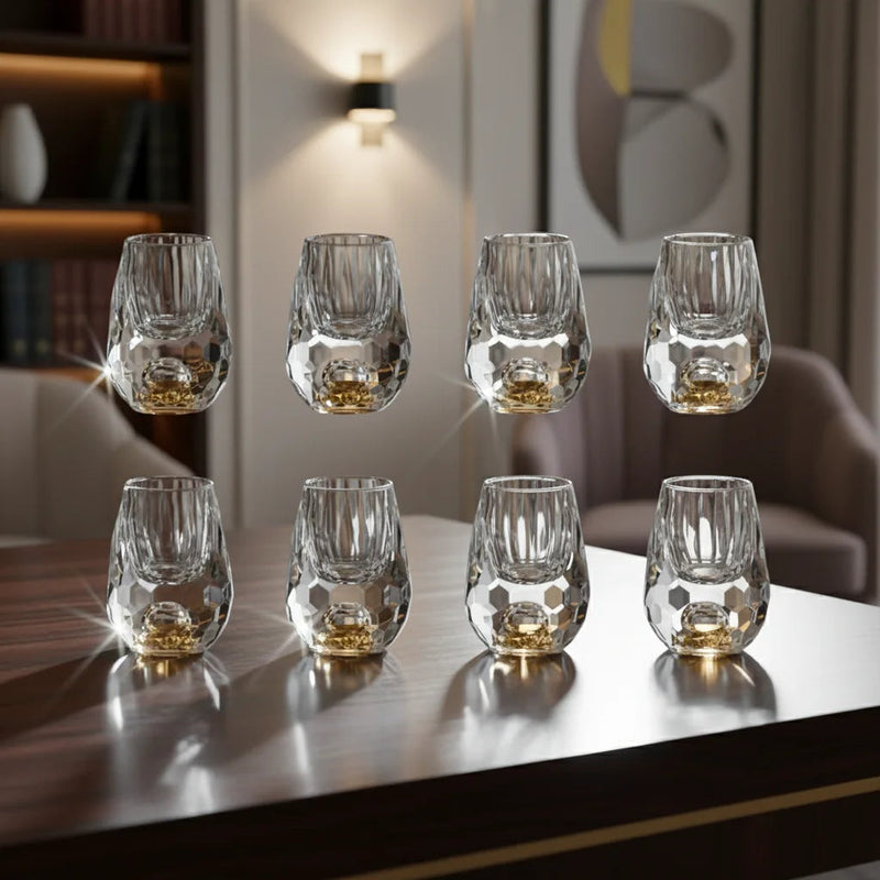 Copo Diamante Luxo Haustter | O Toque de Luxo Que Seu Drink Merece