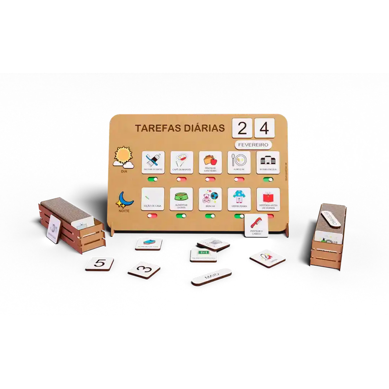 Quadro de Rotina KidsPlanner™ | Autonomia e Diversão Todos os Dias