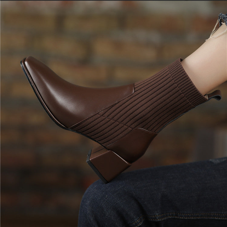 Dallas Women's Western Ankle Boot with Mesh