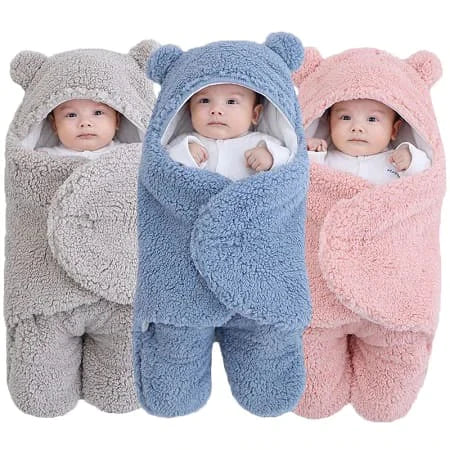 Teddy Bear Blanket for Baby Sleeping - Safe and Comfortable