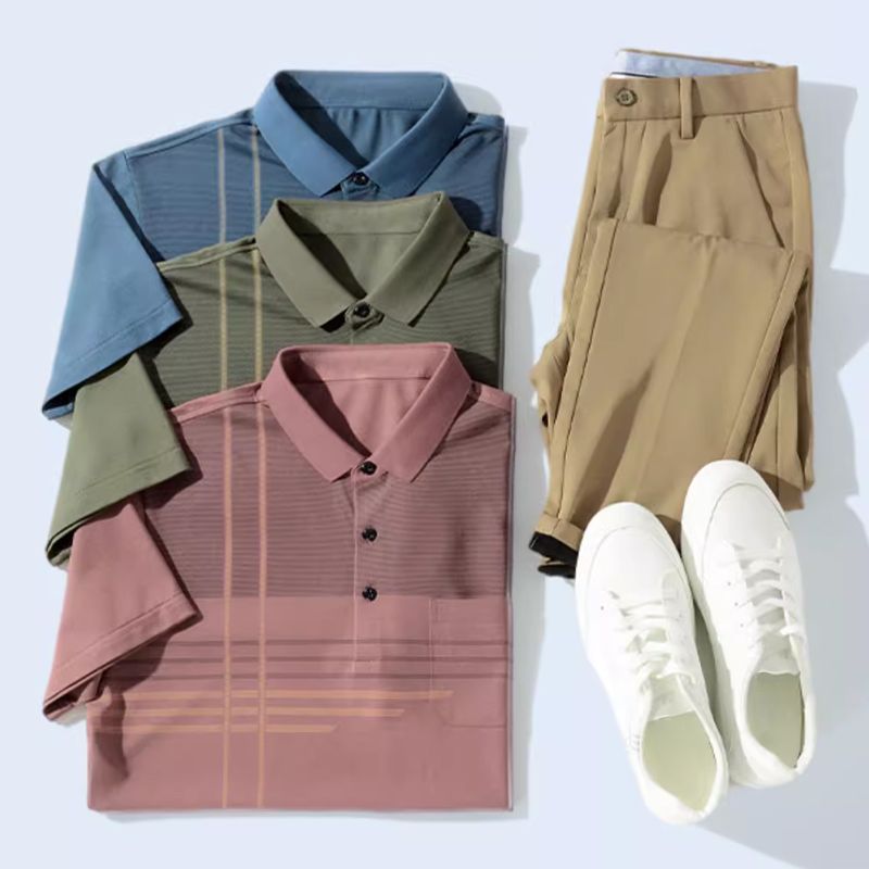 Fashionable and Age-reducing Summer T-shirt for Dear Fathers