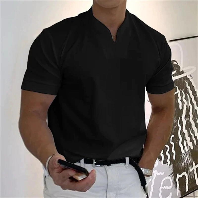 2022 Men Gentlemans Business Short Sleeve Fitness T-shirt(BUY 2 FREE SHIPPING)