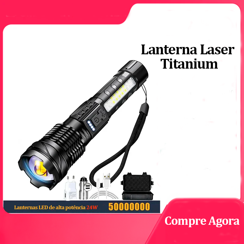 Titanium Laser Flashlight