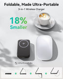 INIU SnapGo W31-E1 Qi2 15W 3 in 1 Magnetic Foldable Wireless Charger