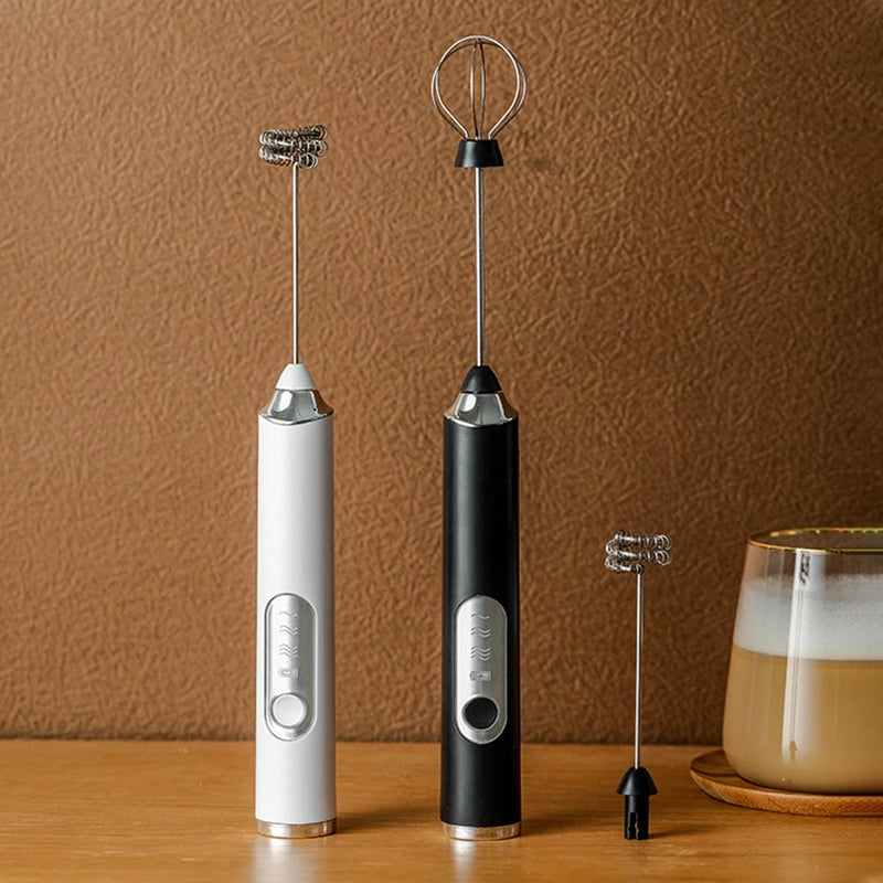 Electric Blender Mixer for Drinks Milk Coffee Portable