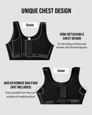 Double Compression Tummy Control Shapewear With Bra