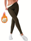 Aafke - High Waist Fleece Lined Leggings