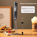 Electric Blender Mixer for Drinks Milk Coffee Portable