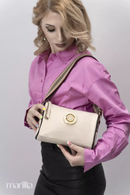 Bolsa Transversal Couro Legítimo Bella Fashion