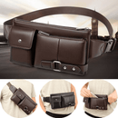 Men's Leather Fanny Pack