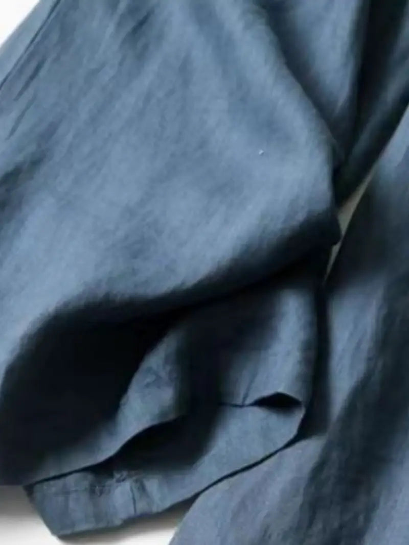 Anina - Linen Wide Leg Pant