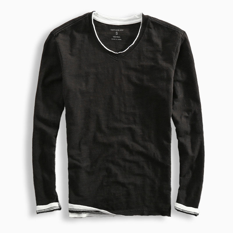 Riku Long-Sleeve Organic Cotton Shirt