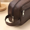 Men's Leather Toiletry Bag