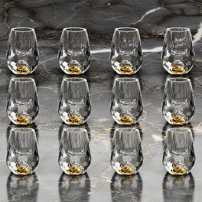 Copo Diamante Luxo Haustter | O Toque de Luxo Que Seu Drink Merece