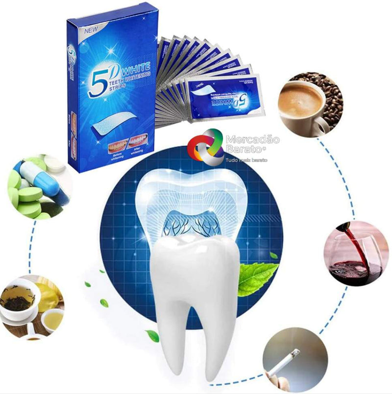 Teeth Whitening Strip - White9D