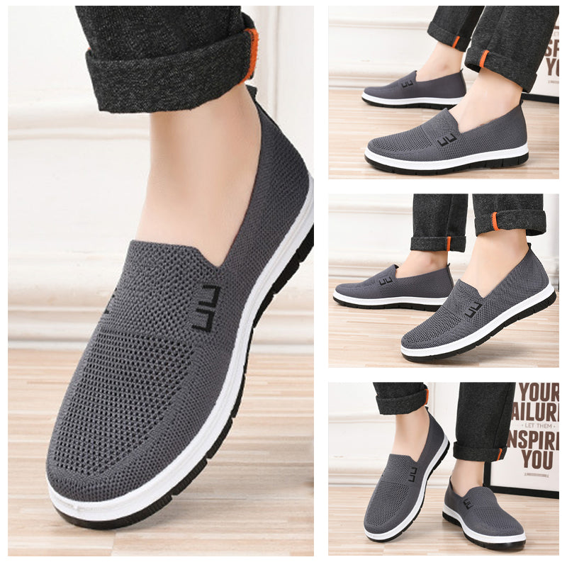 Zapatos casuales transpirables tipo slip-on