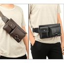 Men's Leather Fanny Pack