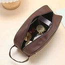 Men's Leather Toiletry Bag