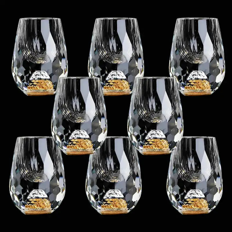 Copo Diamante Luxo Haustter | O Toque de Luxo Que Seu Drink Merece