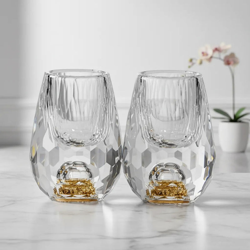 Copo Diamante Luxo Haustter | O Toque de Luxo Que Seu Drink Merece