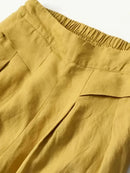 Anina - Linen Wide Leg Pant