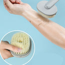 Bath Brush with Long Handle and Reservoir