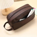 Men's Leather Toiletry Bag