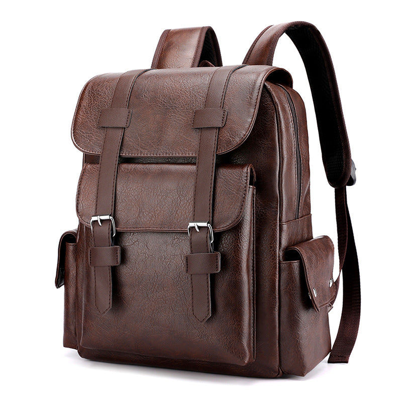 Voyager Premium Leather Backpack