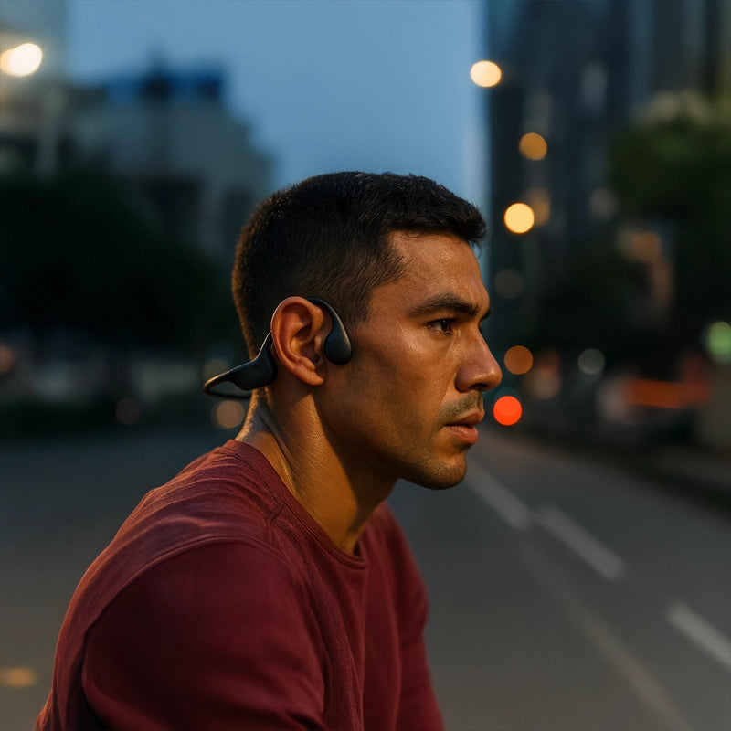 Fone AirVibe | Som Nítido e Ouvidos Livres