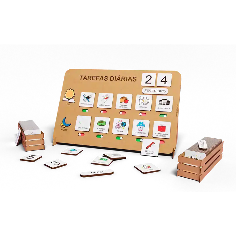 Quadro de Rotina KidsPlanner™ | Autonomia e Diversão Todos os Dias