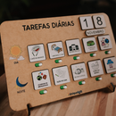 Quadro de Rotina KidsPlanner™ | Autonomia e Diversão Todos os Dias