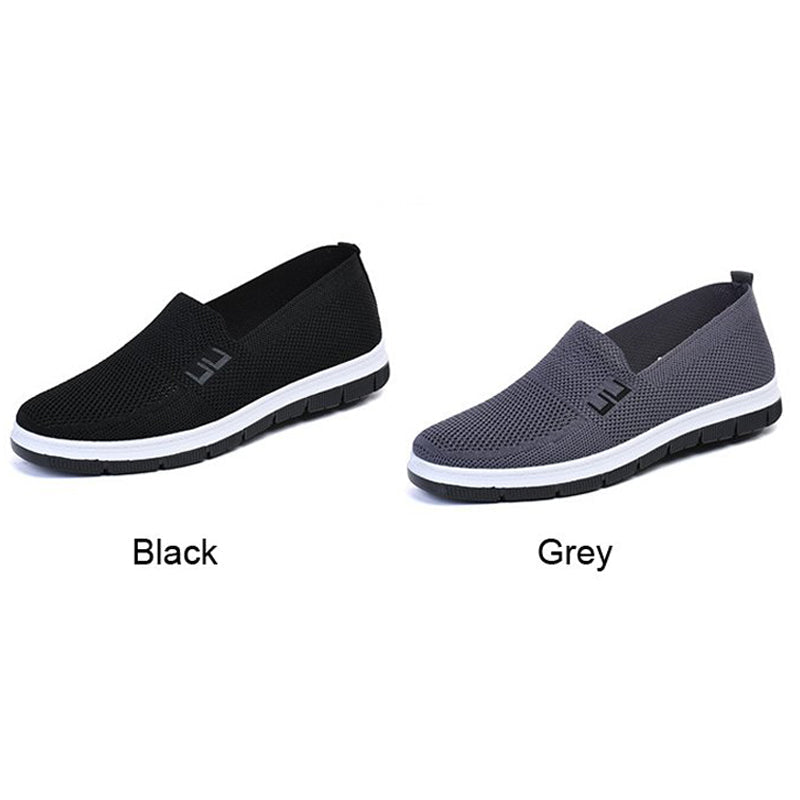 Zapatos casuales transpirables tipo slip-on