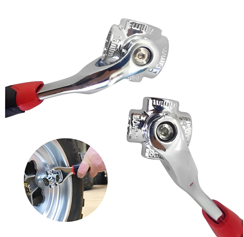 PowerTool Pro — 48 in 1 Universal Wrench with 360° Rotation!