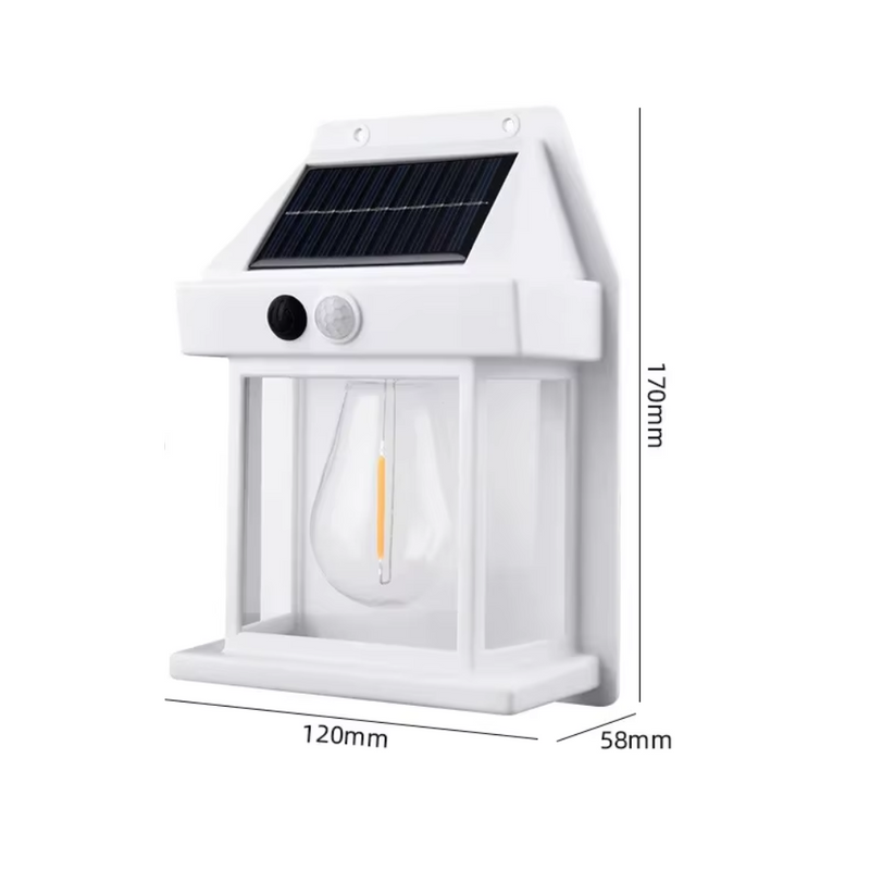 Ecoluz™ | Refletor Solar Retro com detector de movimento