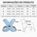 Conjunto de Colete Peitoral X-Comfort - Seu Cão Seguro