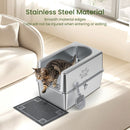 【Special Sale】Cat Litter Box - Metal half enclosure