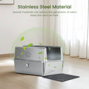 【Special Sale】Cat Litter Box - Metal half enclosure