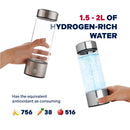 HydroWata Hydrogen Water Bottle + FREE Case & Brush