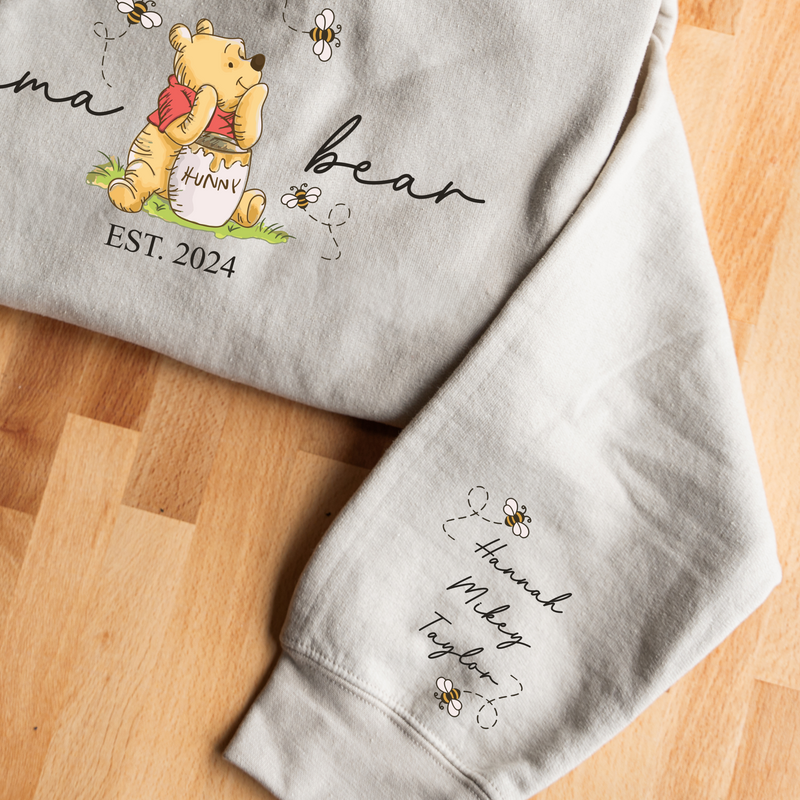 Personalized Mama Bear Sweatshirts