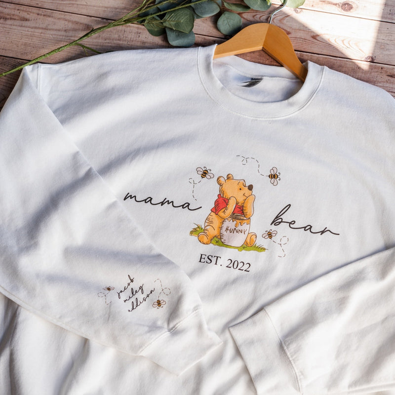Personalized Mama Bear Sweatshirts