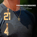 Number Pendant Necklace - Gold