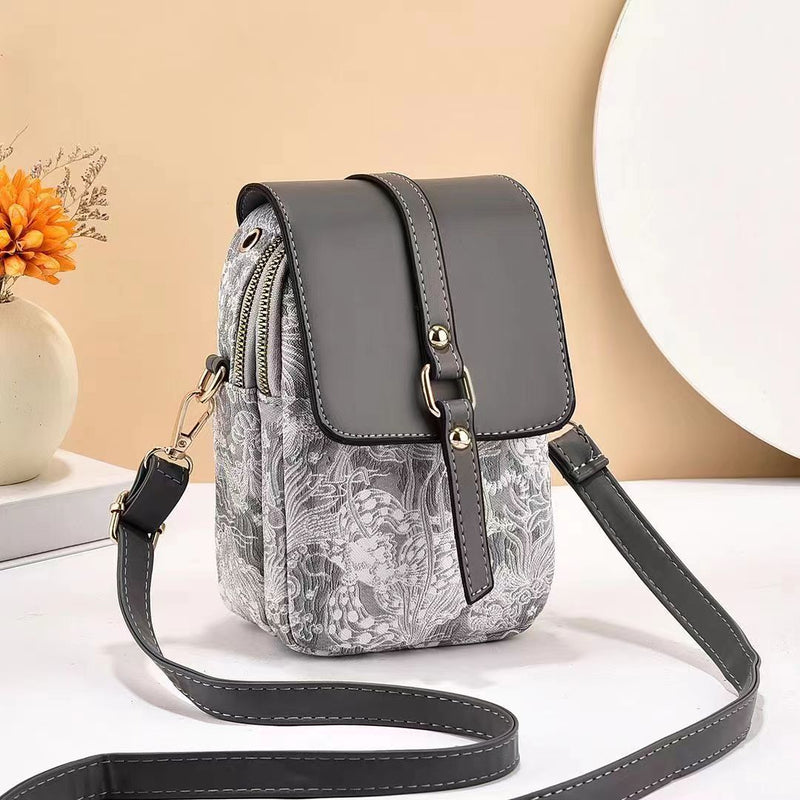 Mini Square Crossbody Bag for Women - Summer New Arrival Minimalist Small Shoulder Purse, Cell Phone Bag