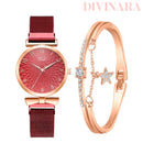 Relógio de Luxo Com Pulseira Feminino