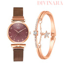 Relógio de Luxo Com Pulseira Feminino