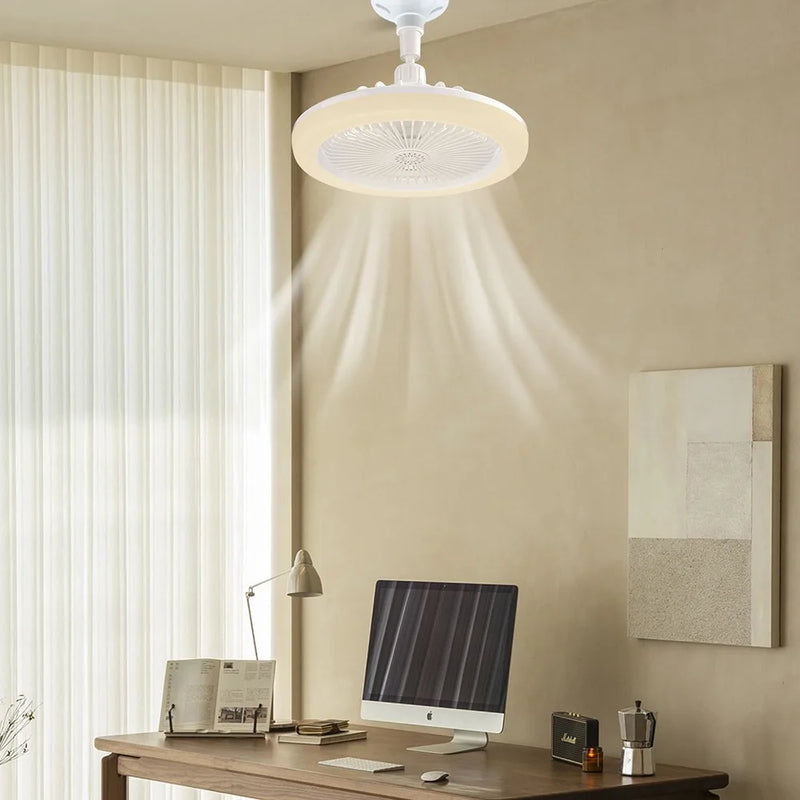 Ventilador de Techo LED con Luz y Control Remoto