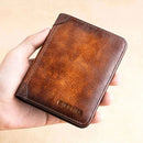 Anti-Theft Leather Wallet