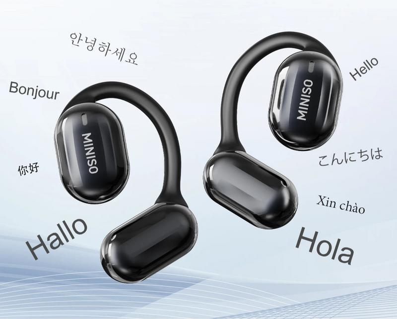 GlobaLink Pro — Bluetooth Headset with Instant Translation in 120 Languages!