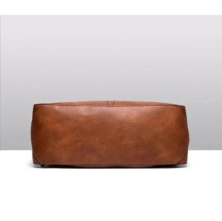 Bolso de Cuero Cruzado