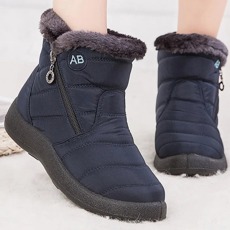 WinterFlex — Botas Femininas Impermeáveis para Inverno Quente e Confortável!