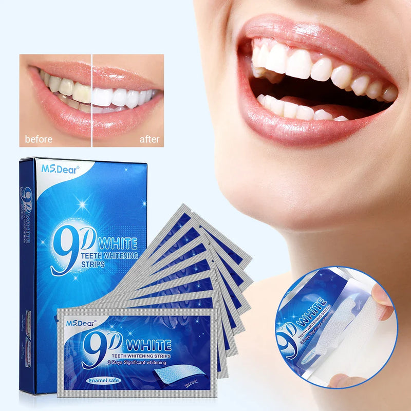 Teeth Whitening Strip - White9D
